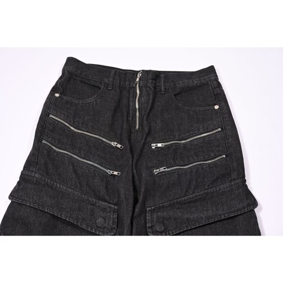 Human Extinction Zip Cargos in Black - Picture 3 of 7